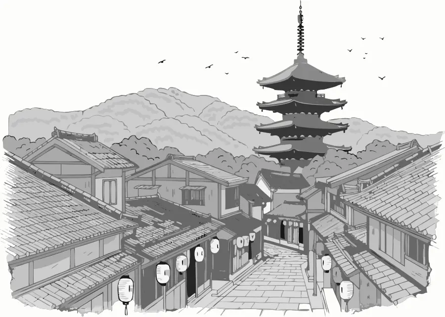 2027: Yasaka pagoda, Higashiyama