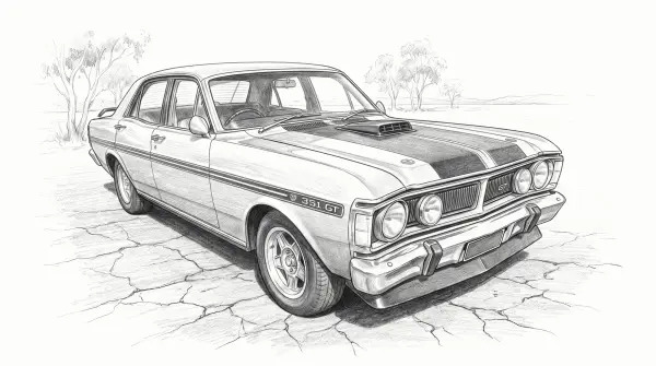 July: 1971 Ford Falcon GT-HO Phase III