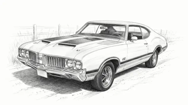 September: 1970 Oldsmobile 442